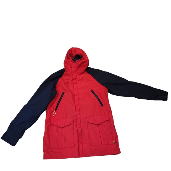 Mother Karen's Red Blue Coat. Men's size Large. - Picture 9 of 14